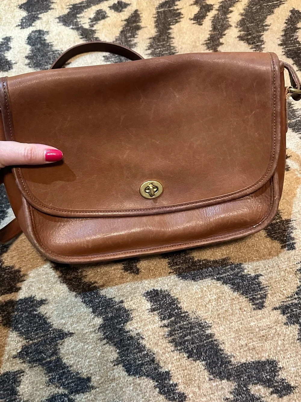90’s Coach city bag crossbody vintage